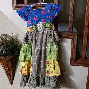 Mustard pie size 6 dress